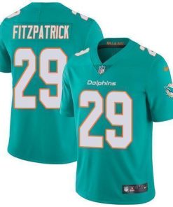 Nike Miami Dolphins #29 Minkah Fitzpatrick Aqua Green Team Color Stitched NFL Vapor Untouchable Limited Jersey