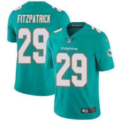 Nike Miami Dolphins #29 Minkah Fitzpatrick Aqua Green Team Color Stitched NFL Vapor Untouchable Limited Jersey