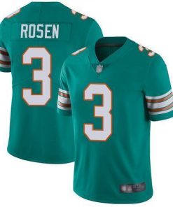 Nike Miami Dolphins #3 Josh Rosen Aqua Green Alternate Stitched NFL Vapor Untouchable Limited Jersey