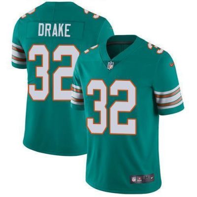 Nike Miami Dolphins #32 Kenyan Drake Aqua Green Alternate Stitched NFL Vapor Untouchable Limited Jersey