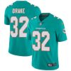 Nike Miami Dolphins #32 Kenyan Drake Aqua Green Team Color Stitched NFL Vapor Untouchable Limited Jersey