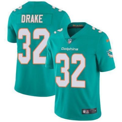 Nike Miami Dolphins #32 Kenyan Drake Aqua Green Team Color Stitched NFL Vapor Untouchable Limited Jersey