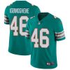 Nike Miami Dolphins #46 Noah Igbinoghene Aqua Green Alternate Stitched NFL Vapor Untouchable Limited Jersey