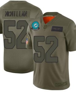 Nike Miami Dolphins #52 Raekwon McMillan Camo Stitched NFL Limited 2019 Salute To Service Jersey