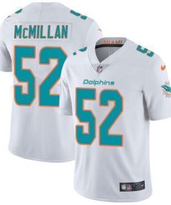 Nike Miami Dolphins #52 Raekwon McMillan White Stitched NFL Vapor Untouchable Limited Jersey