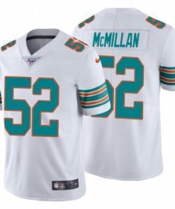 Nike Miami Dolphins #52 Raekwon Mcmillan White Alternate Stitched NFL 100th Season Vapor Untouchable Limited Jersey