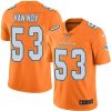 Nike Miami Dolphins #53 Kyle Van Noy Orange Stitched NFL Limited Rush Jersey