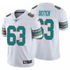 Nike Miami Dolphins #63 Michael Deiter White Alternate Stitched NFL 100th Season Vapor Untouchable Limited Jersey