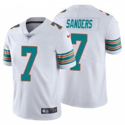 Nike Miami Dolphins #7 Jason Sanders White Alternate Stitched NFL 100th Season Vapor Untouchable Limited Jersey