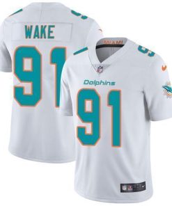 Nike Miami Dolphins #91 Cameron Wake White Stitched NFL Vapor Untouchable Limited Jersey