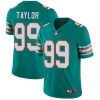 Nike Miami Dolphins #99 Jason Taylor Aqua Green Alternate Stitched NFL Vapor Untouchable Limited Jersey