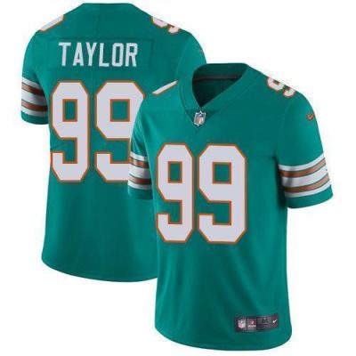 Nike Miami Dolphins #99 Jason Taylor Aqua Green Alternate Stitched NFL Vapor Untouchable Limited Jersey