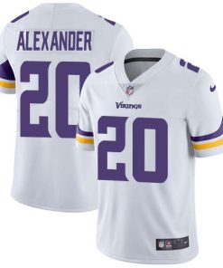 Nike Minnesota Vikings #20 Mackensie Alexander White Stitched NFL Vapor Untouchable Limited Jersey