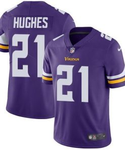 Nike Minnesota Vikings #21 Mike Hughes Purple Team Color Stitched NFL Vapor Untouchable Limited Jersey