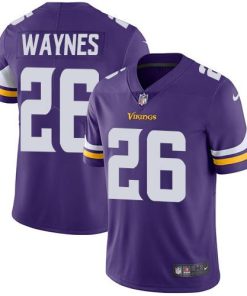 Nike Minnesota Vikings #26 Trae Waynes Purple Team Color Stitched NFL Vapor Untouchable Limited Jersey