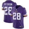 Nike Minnesota Vikings #28 Adrian Peterson Purple Team Color Stitched NFL Vapor Untouchable Limited Jersey