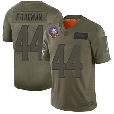 Nike Minnesota Vikings #44 Chuck Foreman Camo Stitched NFL Limited 2019 Salute To Service Jersey