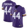 Nike Minnesota Vikings #44 Chuck Foreman Purple Team Color Stitched NFL Vapor Untouchable Limited Jersey