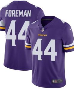 Nike Minnesota Vikings #44 Chuck Foreman Purple Team Color Stitched NFL Vapor Untouchable Limited Jersey