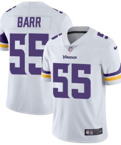 Nike Minnesota Vikings #55 Anthony Barr White Stitched NFL Vapor Untouchable Limited Jersey