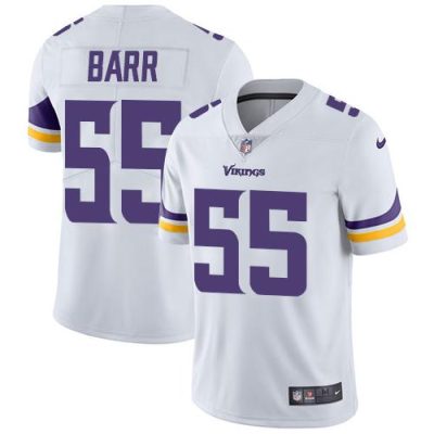 Nike Minnesota Vikings #55 Anthony Barr White Stitched NFL Vapor Untouchable Limited Jersey