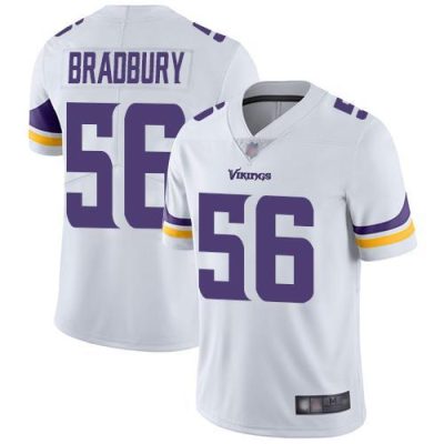 Nike Minnesota Vikings #56 Garrett Bradbury White Stitched NFL Vapor Untouchable Limited Jersey