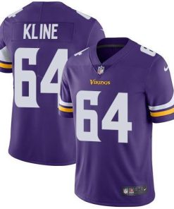 Nike Minnesota Vikings #64 Josh Kline Purple Team Color Stitched NFL Vapor Untouchable Limited Jersey