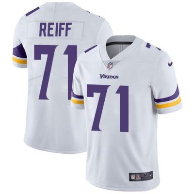 Nike Minnesota Vikings #71 Riley Reiff White Stitched NFL Vapor Untouchable Limited Jersey