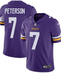 Nike Minnesota Vikings #7 Patrick Peterson Purple Team Color Stitched NFL Vapor Untouchable Limited Jersey