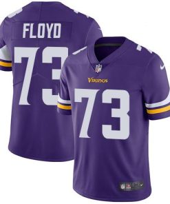 Nike Minnesota Vikings #73 Sharrif Floyd Purple Team Color Stitched NFL Vapor Untouchable Limited Jersey
