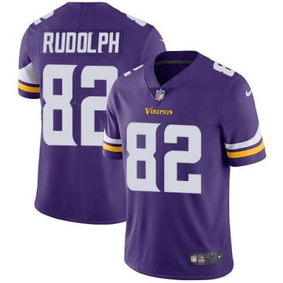 Nike Minnesota Vikings #82 Kyle Rudolph Purple Team Color Stitched NFL Vapor Untouchable Limited Jersey