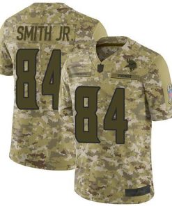 Nike Minnesota Vikings #84 Irv Smith Jr. Camo Stitched NFL Limited 2018 Salute To Service Jersey