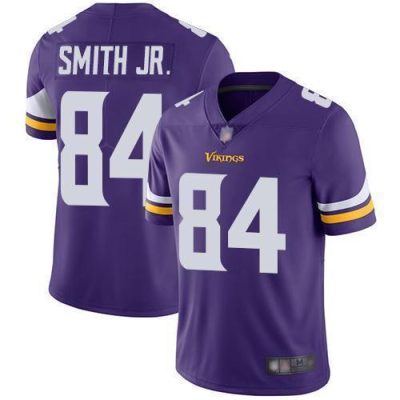 Nike Minnesota Vikings #84 Irv Smith Jr. Purple Team Color Stitched NFL Vapor Untouchable Limited Jersey