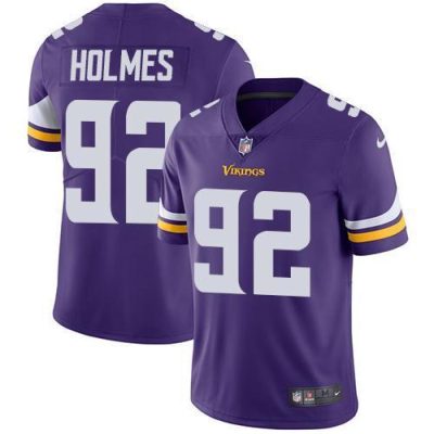 Nike Minnesota Vikings #92 Jalyn Holmes Purple Team Color Stitched NFL Vapor Untouchable Limited Jersey