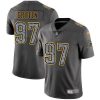 Nike Minnesota Vikings #97 Everson Griffen Gray Static Stitched NFL Vapor Untouchable Limited Jersey
