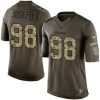 Nike Minnesota Vikings #98 Linval Joseph Green Stitched NFL Limited 2015 Salute To Service Jersey