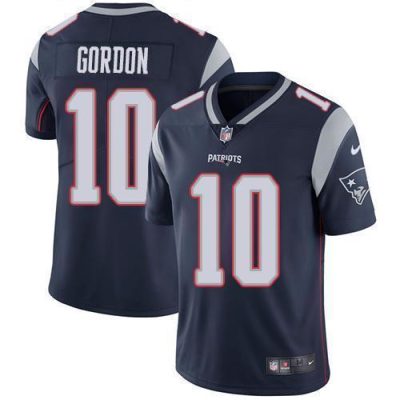 Nike New England Patriots #10 Josh Gordon Navy Blue Team Color Stitched NFL Vapor Untouchable Limited Jersey