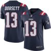 Nike New England Patriots #13 Phillip Dorsett Navy Blue Stitched NFL Limited Rush Jersey