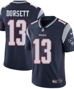 Nike New England Patriots #13 Phillip Dorsett Navy Blue Team Color Stitched NFL Vapor Untouchable Limited Jersey