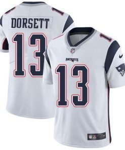 Nike New England Patriots #13 Phillip Dorsett White Stitched NFL Vapor Untouchable Limited Jersey