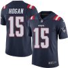 Nike New England Patriots #15 Chris Hogan Navy Blue Stitched NFL Limited Rush Jersey