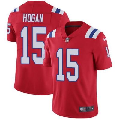 Nike New England Patriots #15 Chris Hogan Red Alternate Stitched NFL Vapor Untouchable Limited Jersey