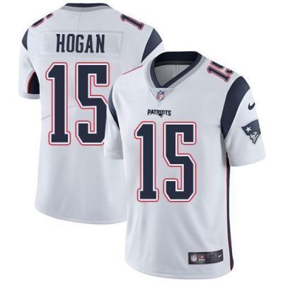 Nike New England Patriots #15 Chris Hogan White Stitched NFL Vapor Untouchable Limited Jersey
