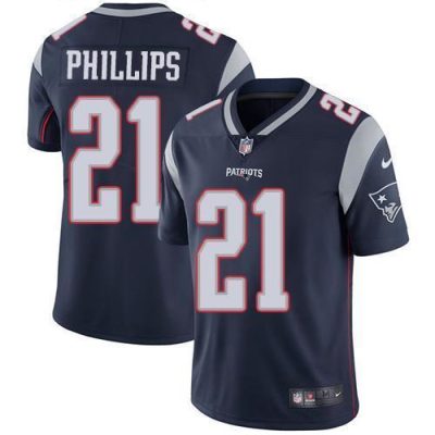 Nike New England Patriots #21 Adrian Phillips Navy Blue Team Color Stitched NFL Vapor Untouchable Limited Jersey