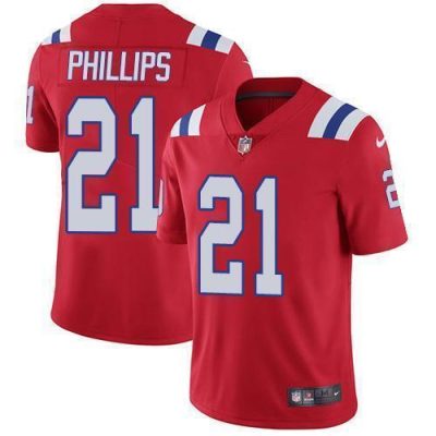 Nike New England Patriots #21 Adrian Phillips Red Alternate Stitched NFL Vapor Untouchable Limited Jersey
