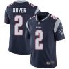 Nike New England Patriots #2 Brian Hoyer Navy Blue Team Color Stitched NFL Vapor Untouchable Limited Jersey