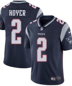 Nike New England Patriots #2 Brian Hoyer Navy Blue Team Color Stitched NFL Vapor Untouchable Limited Jersey