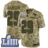 Nike New England Patriots #29 Duke Dawson Camo Super Bowl LIII Bound Stitched NFL Limited 2018 Salute To Service Jersey