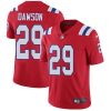 Nike New England Patriots #29 Duke Dawson Red Alternate Stitched NFL Vapor Untouchable Limited Jersey