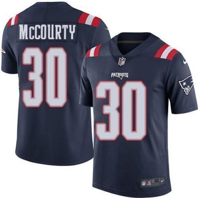 Nike New England Patriots #30 Jason McCourty Navy Blue Stitched NFL Limited Rush Jersey